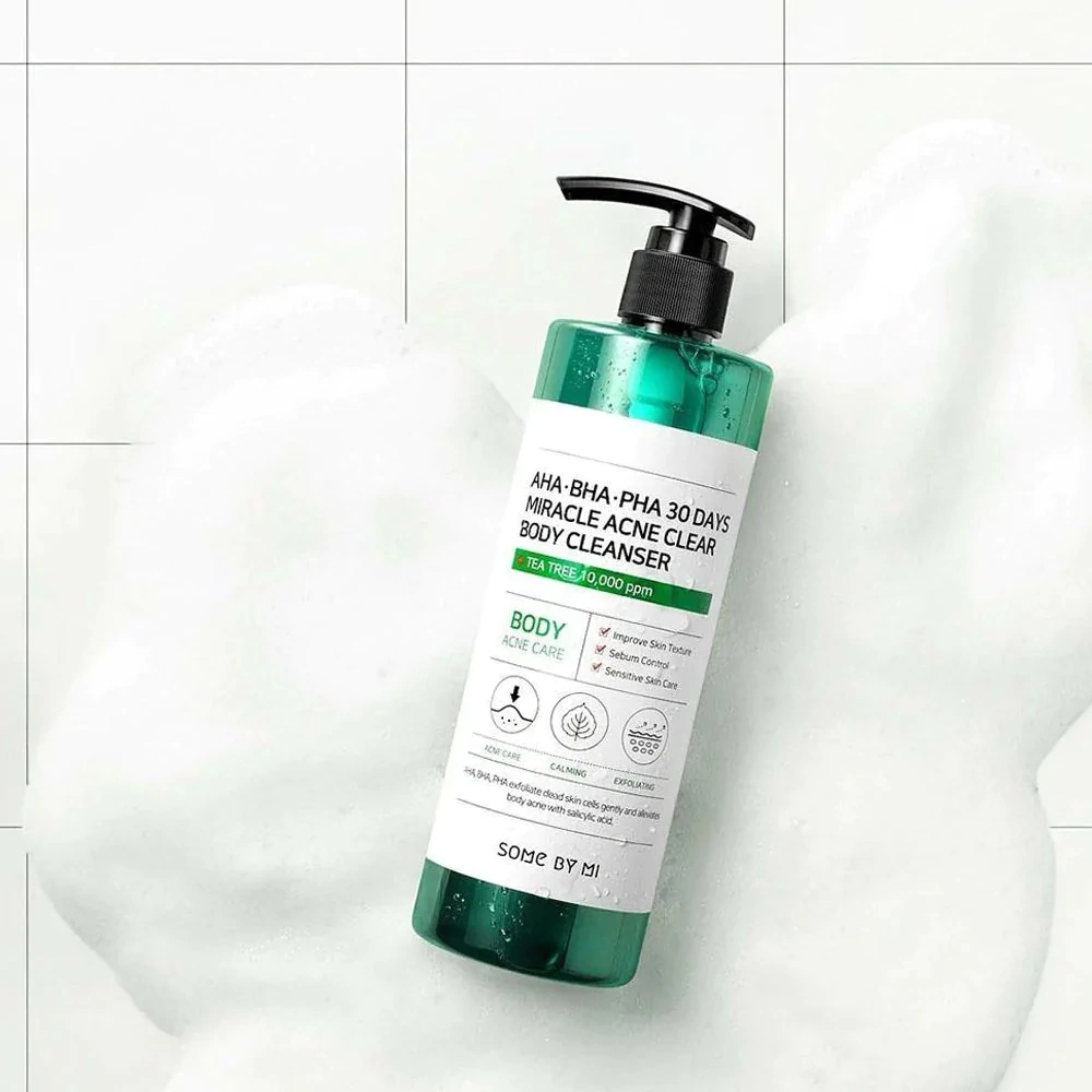 SOME BY MI AHA BHA PHA 30 Days Miracle Acne Clear Body Cleanser (400ml)