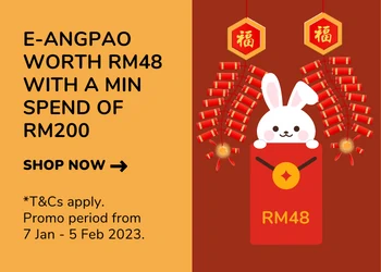 Get e-Angpao worth RM48.